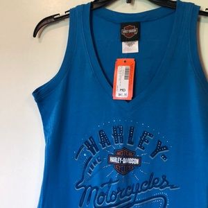 NWT HARLEY DAVIDSON COTTON TANK TOP SZ M